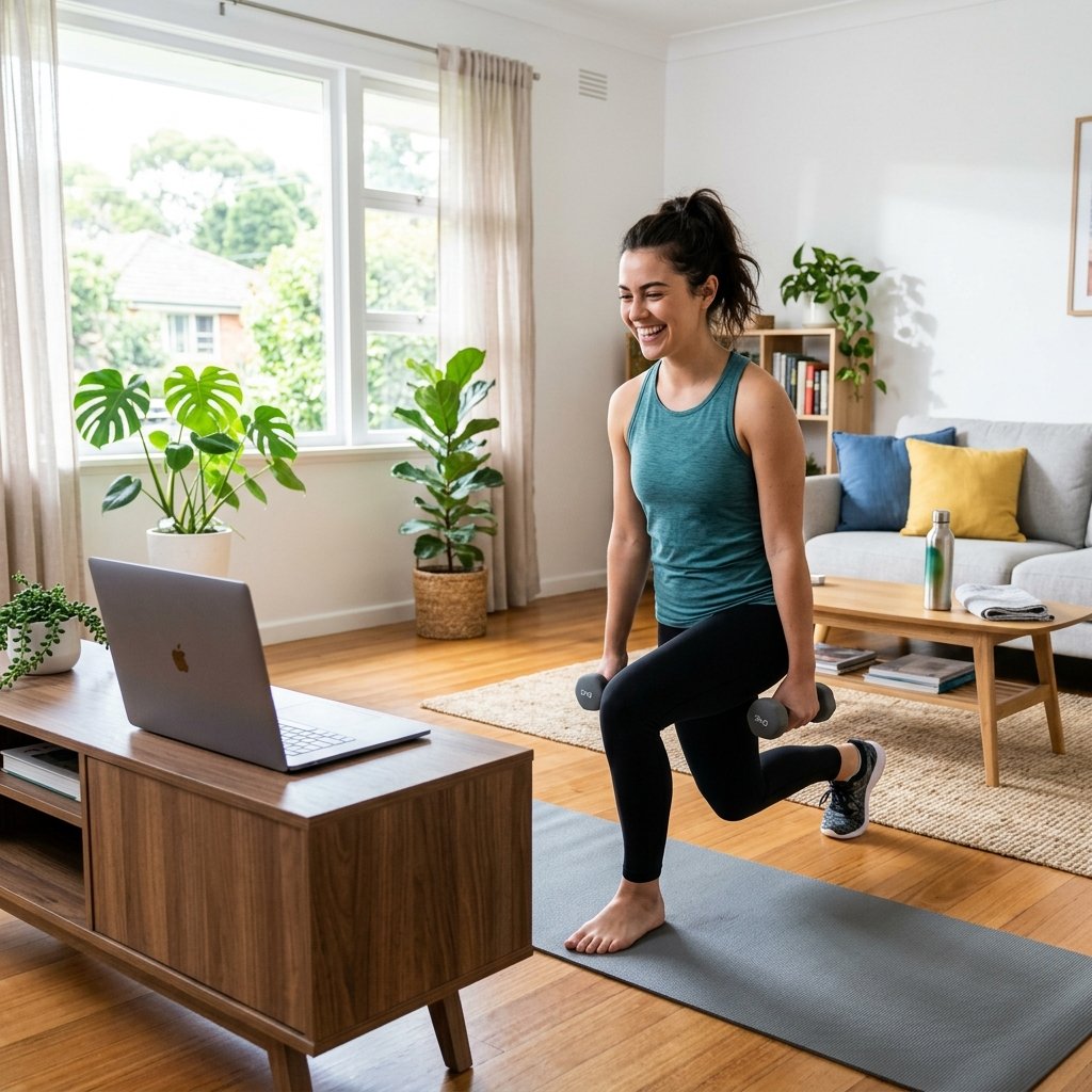 Online Fitness Training at Home